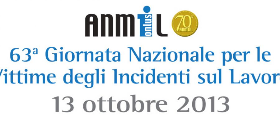 Giornata Nazionale Vittime Incidenti sul Lavoro