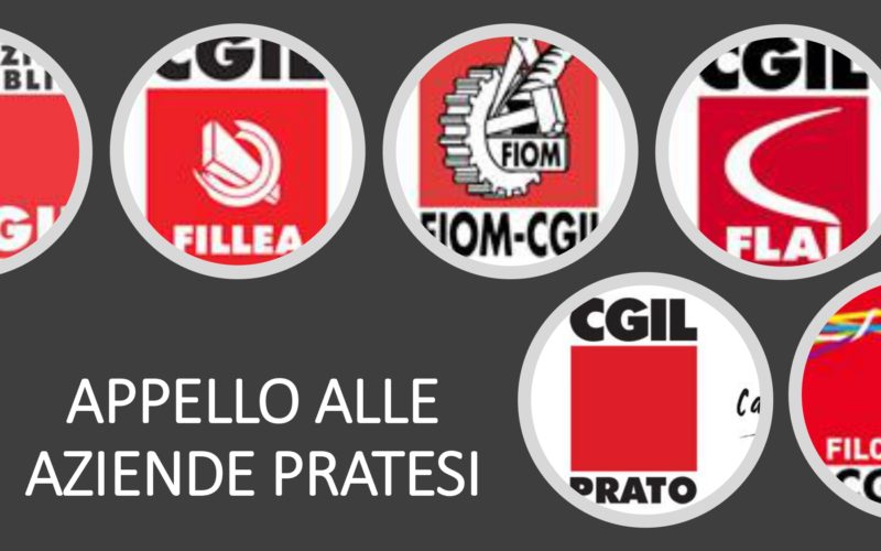 Covid-19 – “Consegnate le mascherine” – Appello Cgil a imprese che hanno cessato l’attività