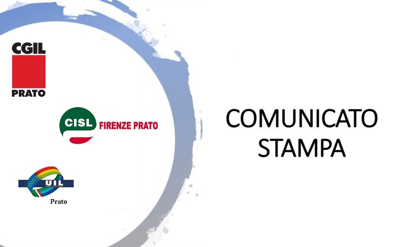 Covid-19. Cgil-Cisl-Uil Prato al prefetto: “Prato la provincia con più contagi e seconda in Toscana per infortuni da Covid. E’ urgente vedersi per valutare la situazione”