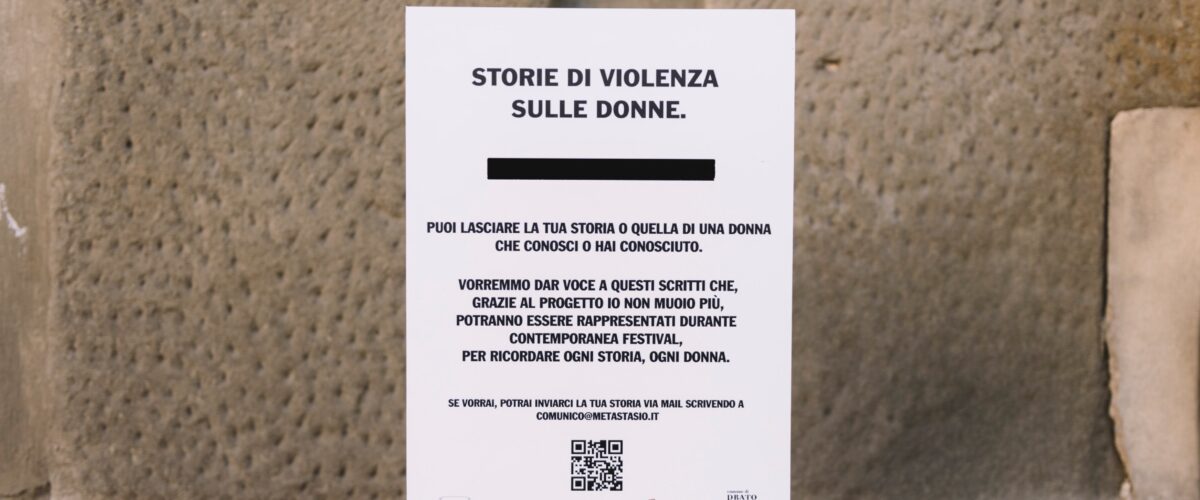 “Io non muoio più” – La Cgil aderisce al progetto “antiviolenza” di Contemporanea