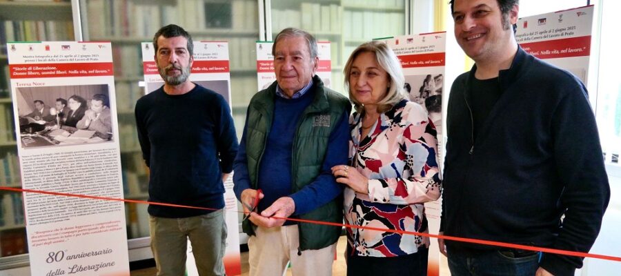 80° Liberazione. Nella sede della Camera del Lavoro inaugurata la mostra dedicata ad otto grandi figure partigiane e sindacali, nazionali e locali