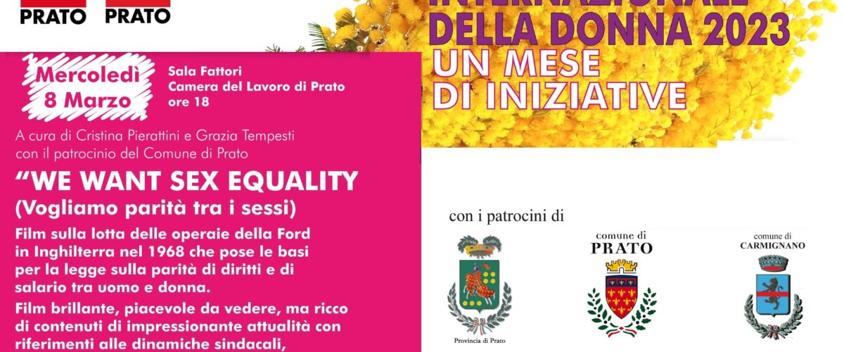 8 Marzo. “We want sex equality”, film sulla lotta delle operaie Ford inglesi