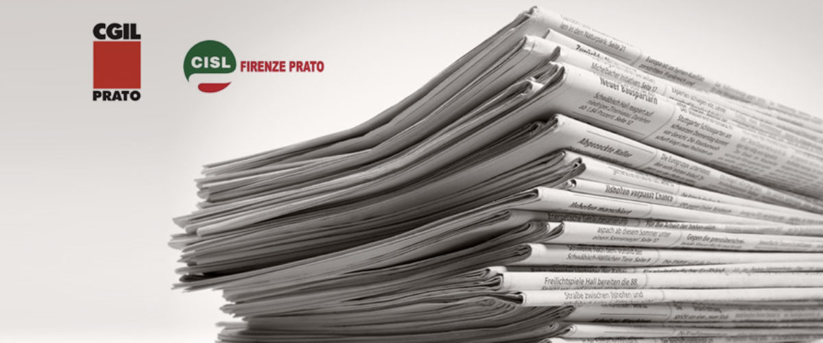 Comunicato stampa Cgil – Cisl