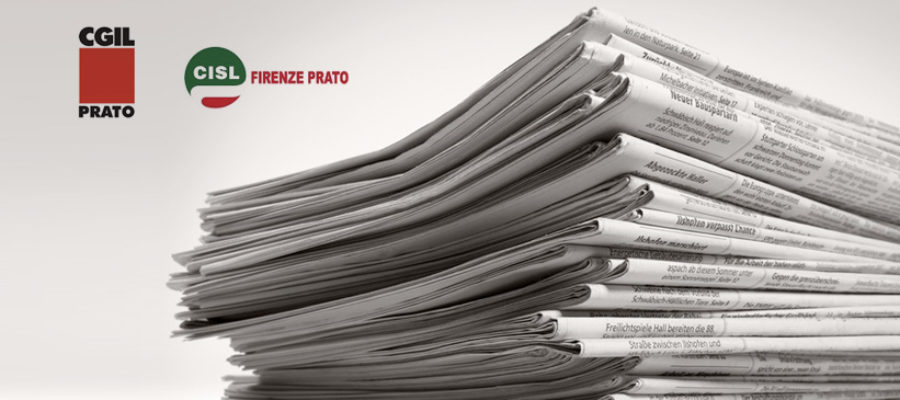 Comunicato stampa Cgil – Cisl