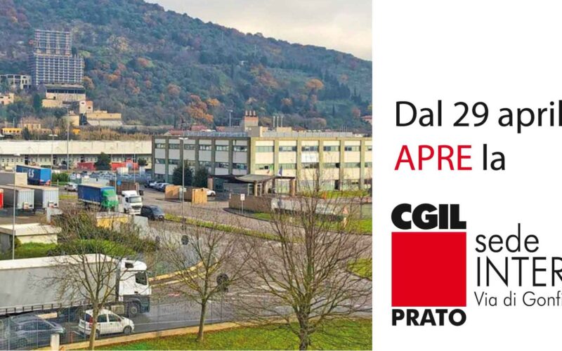 Aperta sede Cgil all’Interporto di Prato. Pancini: “Il nostro obiettivo è dare maggiore rappresentanza a chi lavora nell’infrastruttura logistica di Gonfienti”