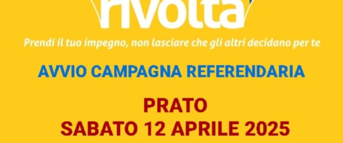 Referendum. Parte da piazza Marcatale (sabato 12) la mobilitazione per il voto dell’8 e 9 giugno