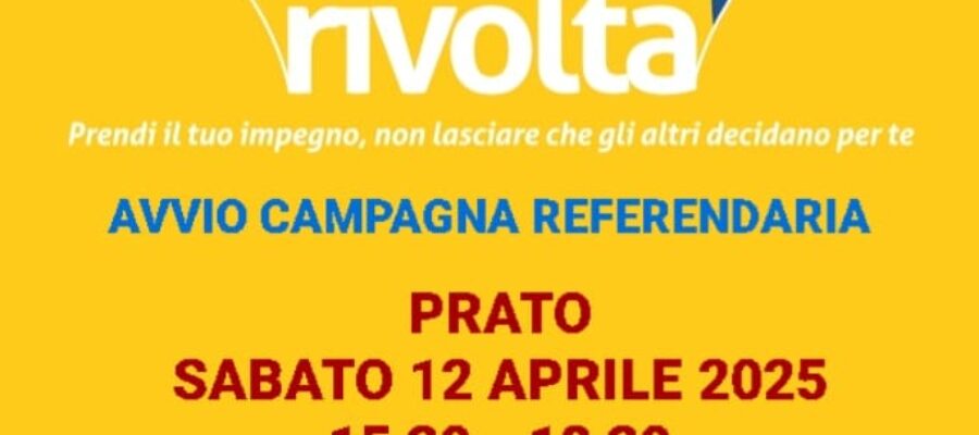 Referendum. Parte da piazza Marcatale (sabato 12) la mobilitazione per il voto dell’8 e 9 giugno