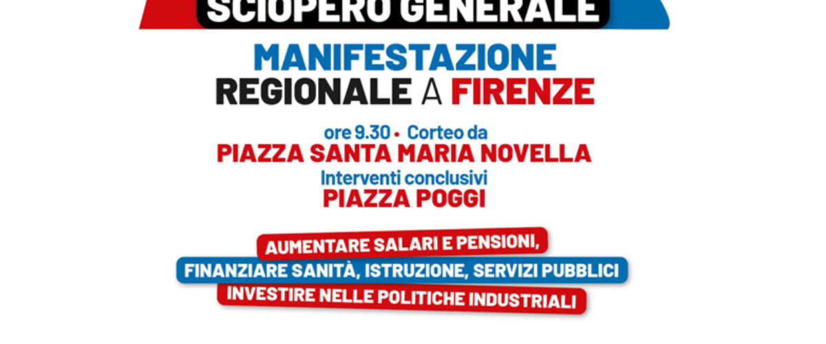 Sciopero nazionale. Pancini: “Non si può condannare il Paese ad anni di austerità. Non si possono condannare i territori ad anni di mancata crescita”.